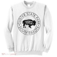 Custer State Park South Dakota Buffalo Hiking Travel Sweatshirt thumb 0