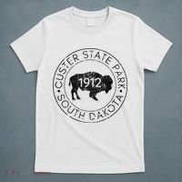 Custer State Park South Dakota Buffalo Hiking Travel T-Shirt thumb 5