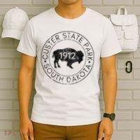 Custer State Park South Dakota Buffalo Hiking Travel T-Shirt thumb 6
