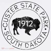 Custer State Park South Dakota Buffalo Hiking Travel T-Shirt thumb 7