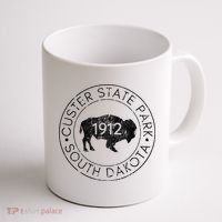 Custer State Park South Dakota Buffalo Hiking Travel Coffee Mug thumb 1