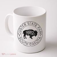 Custer State Park South Dakota Buffalo Hiking Travel Coffee Mug thumb 0