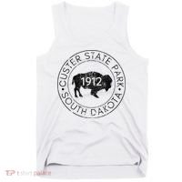 Custer State Park South Dakota Buffalo Hiking Travel Tank Top thumb 0