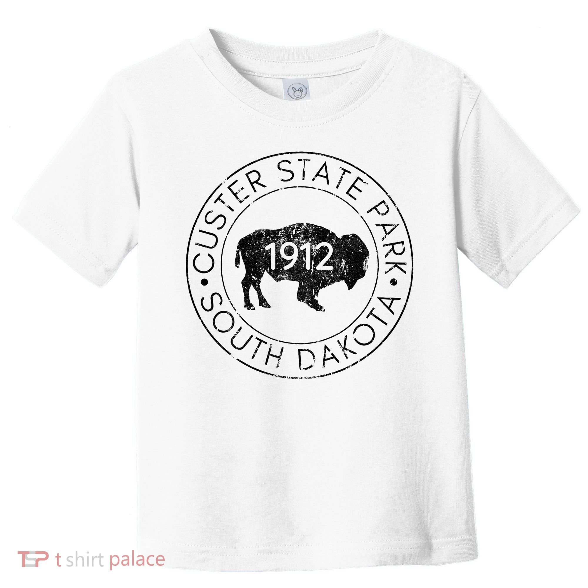 Custer State Park South Dakota Buffalo Hiking Travel Toddler T-Shirt