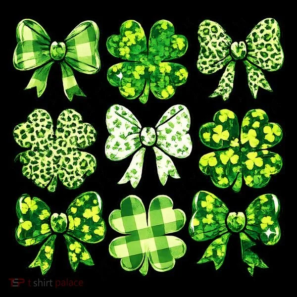 Cute St Patricks Day Bow Coquette Saint Paddys Coffee Mug
