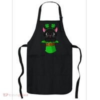 Cat St Patricks Day Leprechaun Shamrock Kitten Apron thumb 0