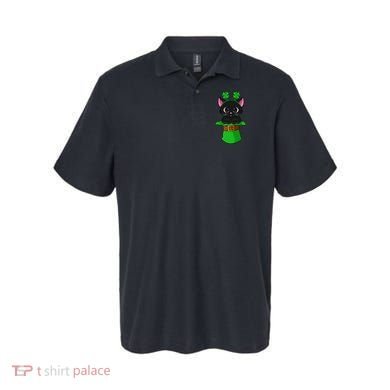 Cat St Patricks Day Leprechaun Shamrock Kitten Polo