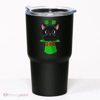 Cat St Patricks Day Leprechaun Shamrock Kitten Tumbler thumb 0