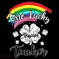 Cute St Patricks Day Gift For One Lucky Daycare Teacher Coffee Mug thumb 5