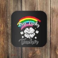 Cute St Patricks Day Gift For One Lucky Daycare Teacher Coaster thumb 0