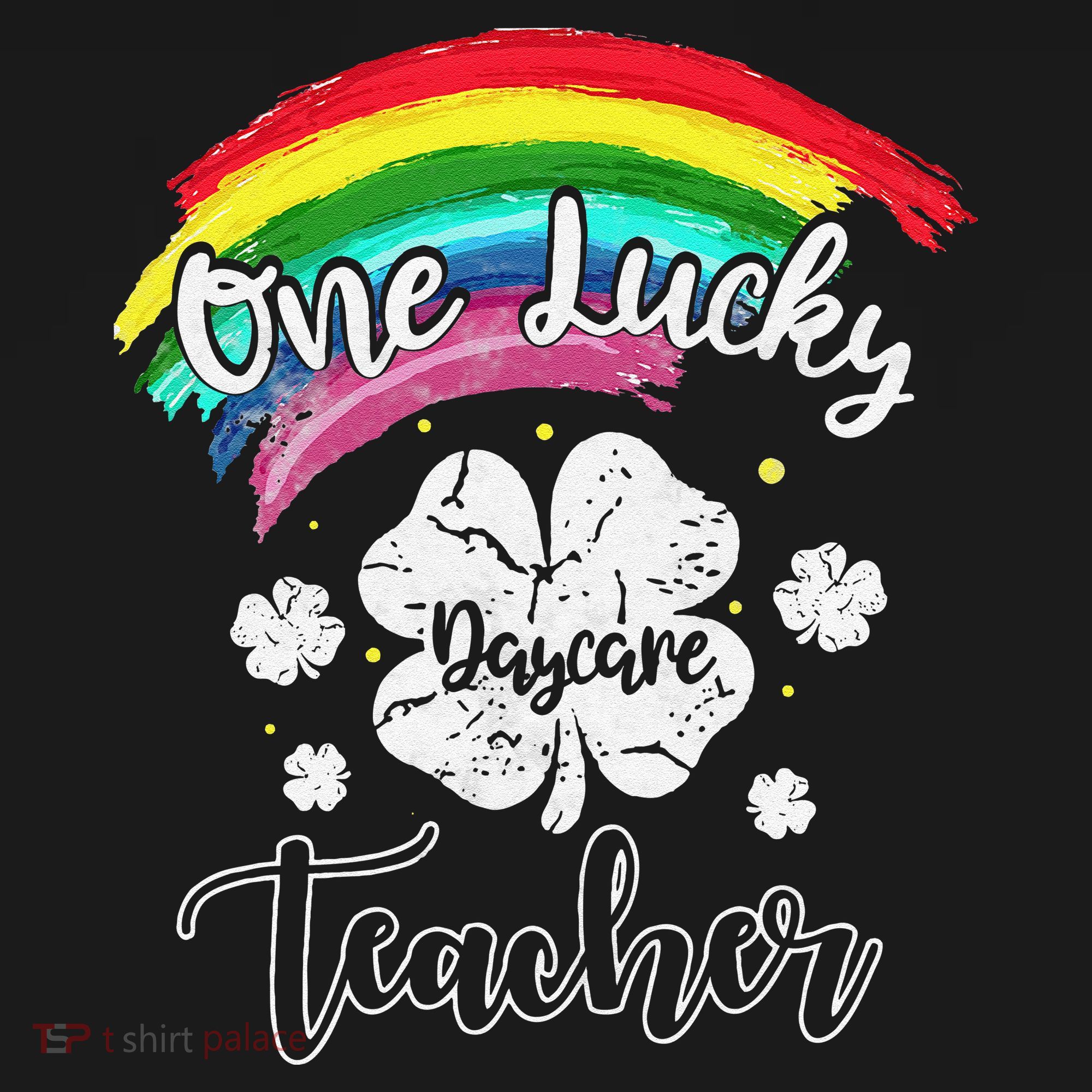 Cute St Patricks Day Gift For One Lucky Daycare Teacher Women's Hoodie