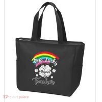 Cute St Patricks Day Gift For One Lucky Daycare Teacher Tote Bag thumb 3