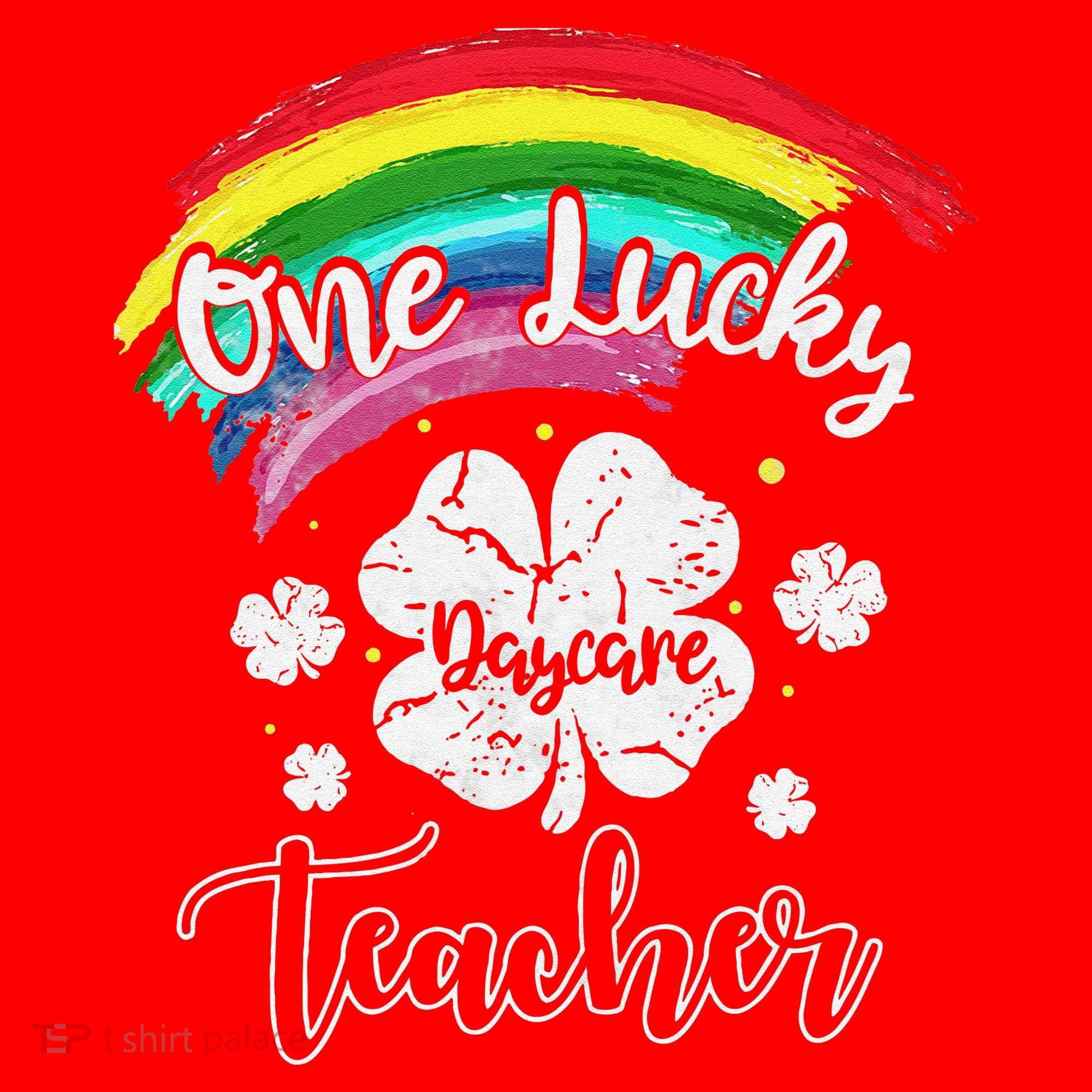 Cute St Patricks Day Gift For One Lucky Daycare Teacher Santa Hat
