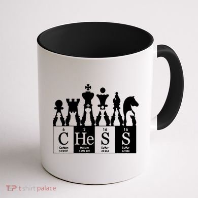 Chess Sets Periodic Table Elements Coffee Mug back
