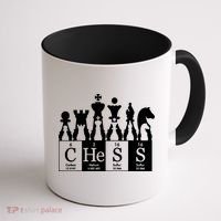 Chess Sets Periodic Table Elements Coffee Mug thumb 1