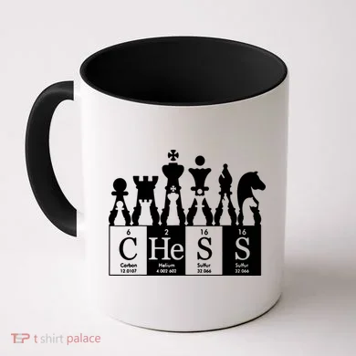 Chess Sets Periodic Table Elements Coffee Mug