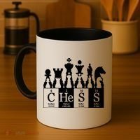Chess Sets Periodic Table Elements Coffee Mug thumb 4