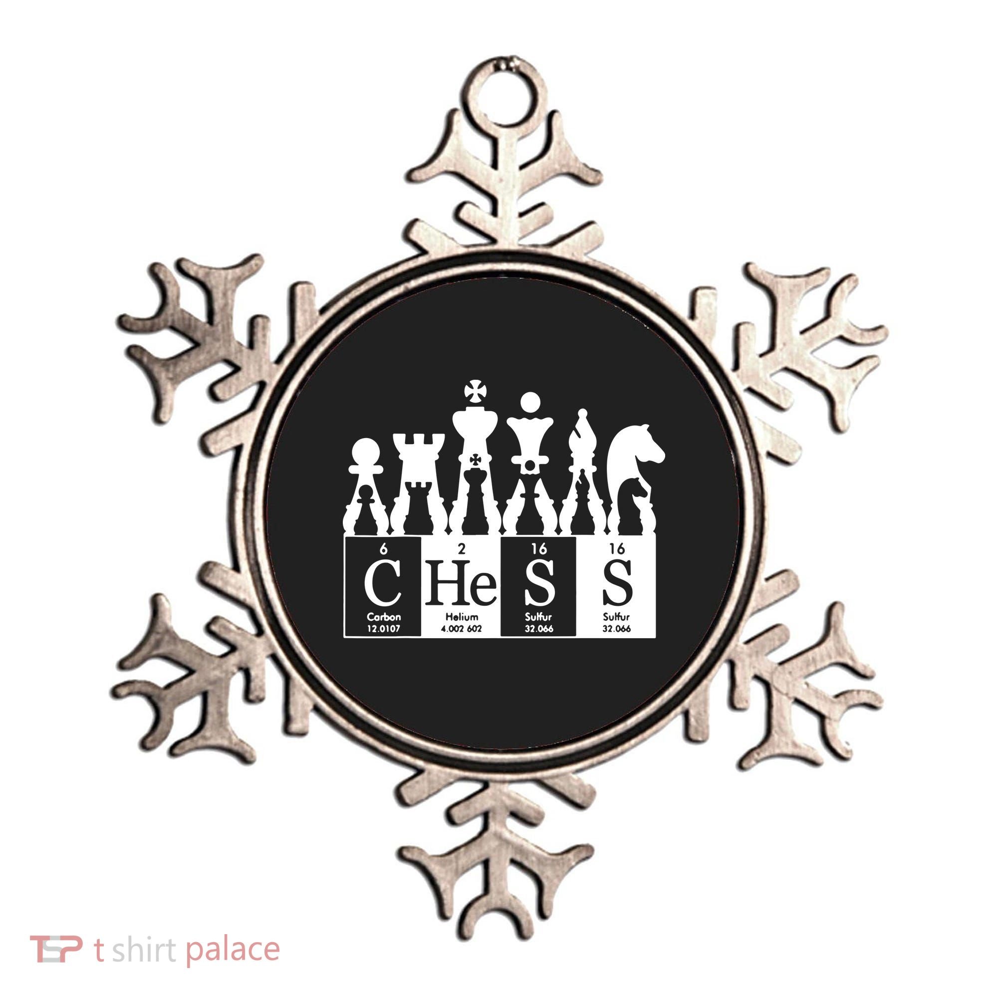 Chess Sets Periodic Table Elements Ornament