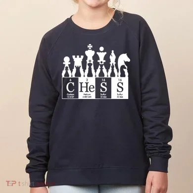 Chess Sets Periodic Table Elements Women's Sweatshirt