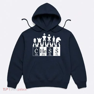Chess Sets Periodic Table Elements Hoodie