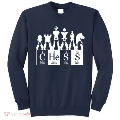 Chess Sets Periodic Table Elements Sweatshirt