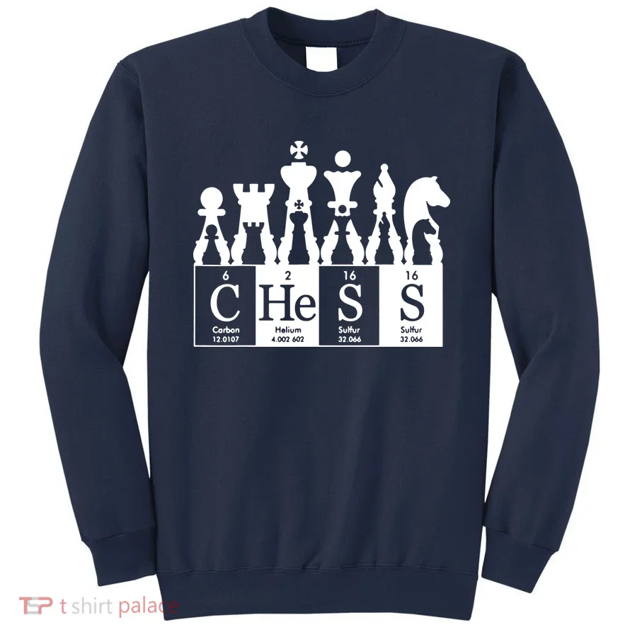 Chess Sets Periodic Table Elements Sweatshirt