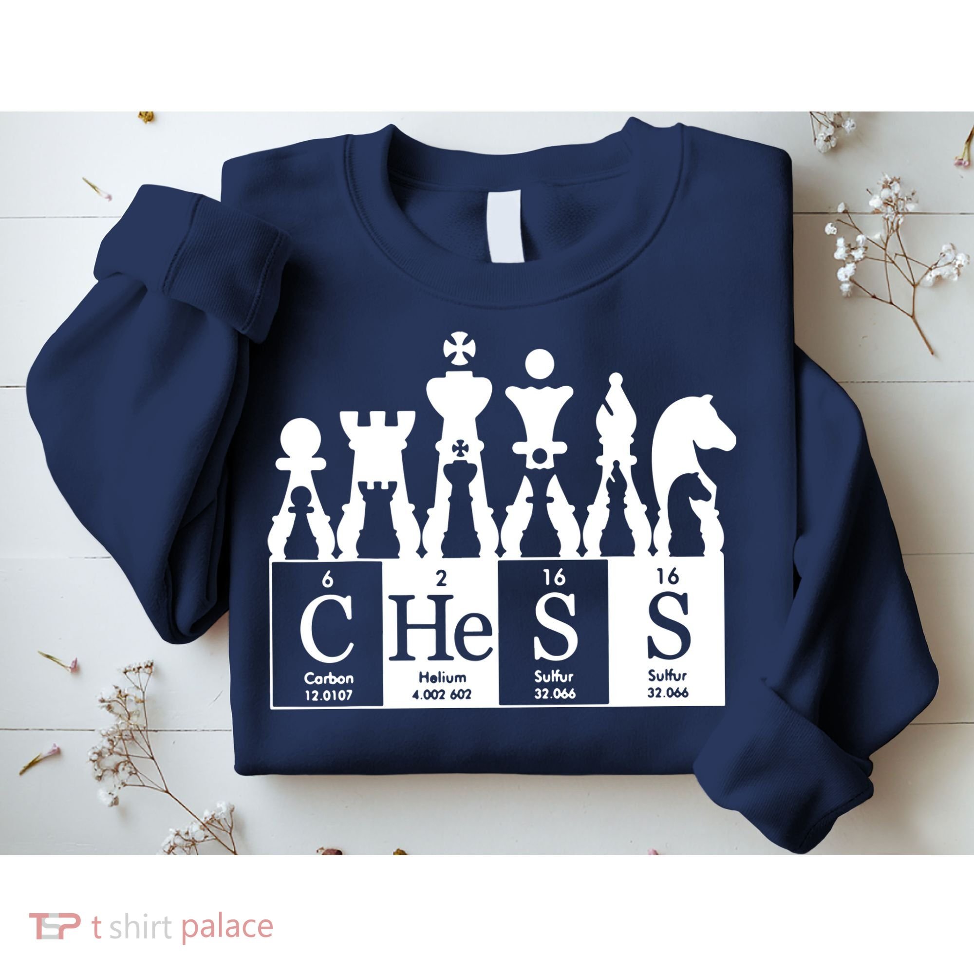 Chess Sets Periodic Table Elements Sweatshirt