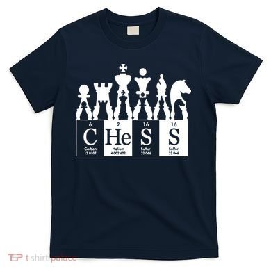 Chess Sets Periodic Table Elements T-Shirt