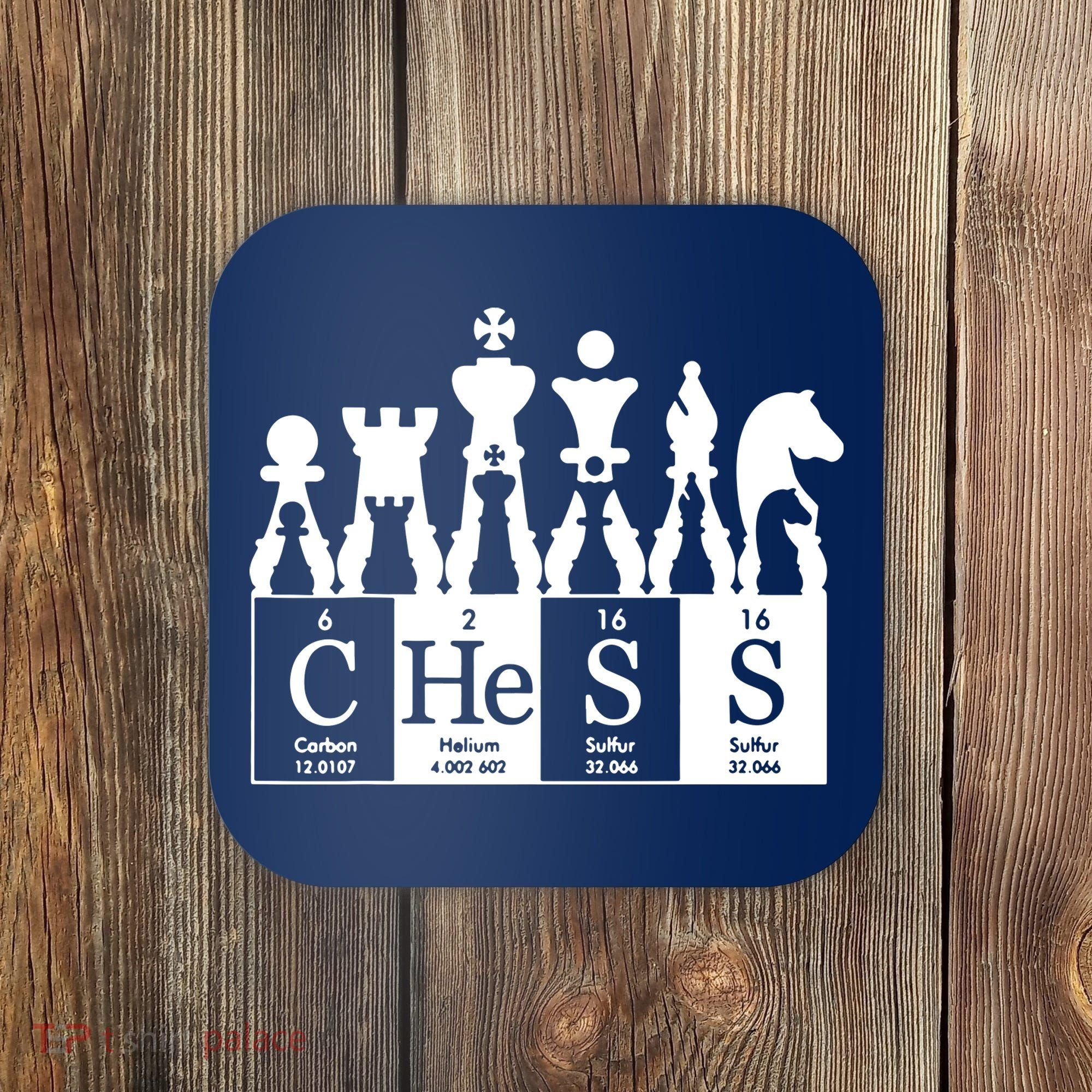 Chess Sets Periodic Table Elements Coaster