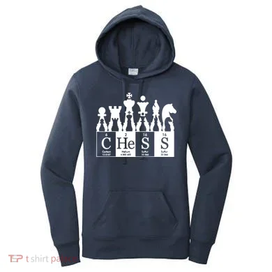 Chess Sets Periodic Table Elements Women's Hoodie