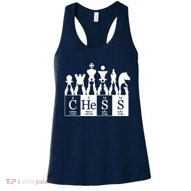 Chess Sets Periodic Table Elements Women's Tank Top
