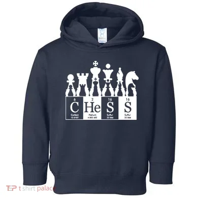 Chess Sets Periodic Table Elements Toddler Hoodie