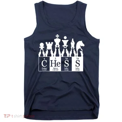 Chess Sets Periodic Table Elements Tank Top