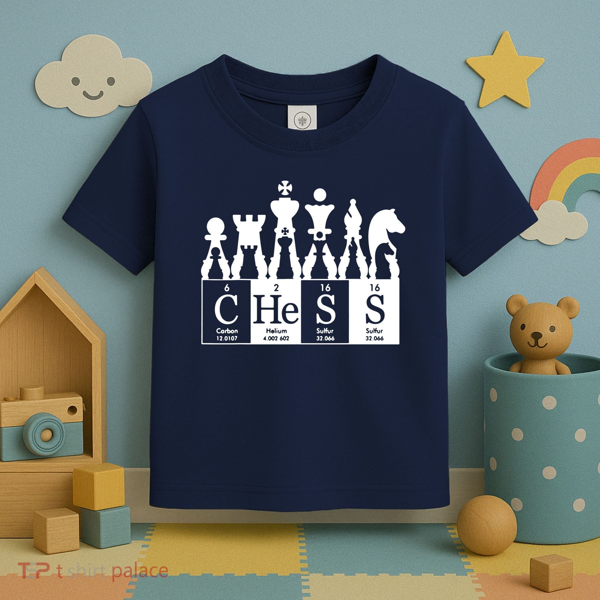 Chess Sets Periodic Table Elements Toddler T-Shirt