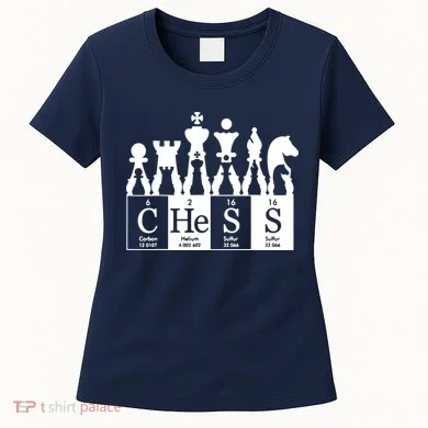 Chess Sets Periodic Table Elements Women's T-Shirt