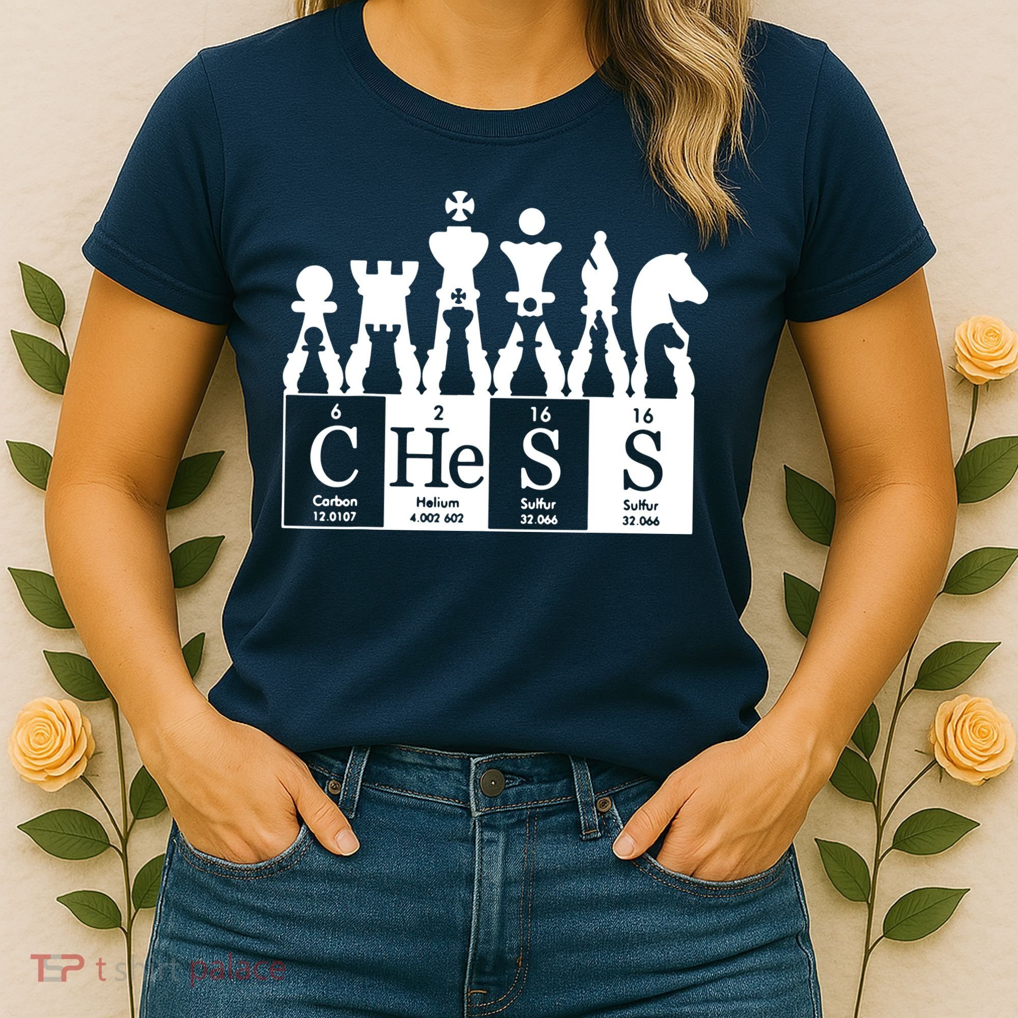 Chess Sets Periodic Table Elements Women's T-Shirt