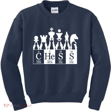 Chess Sets Periodic Table Elements Kids Sweatshirt