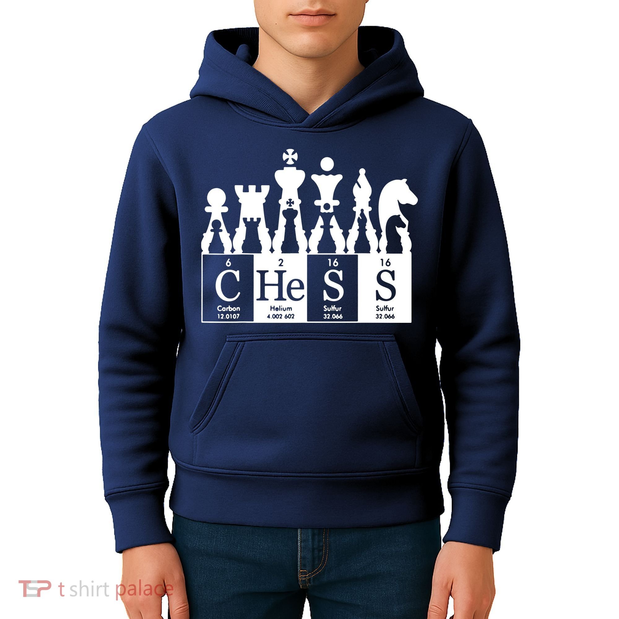 Chess Sets Periodic Table Elements Kids Hoodie