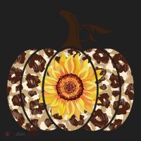 Cheetah Sunflower Pumpkin Tumbler thumb 3
