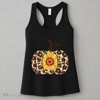 Cheetah Sunflower Pumpkin Women's Tank Top thumb 3
