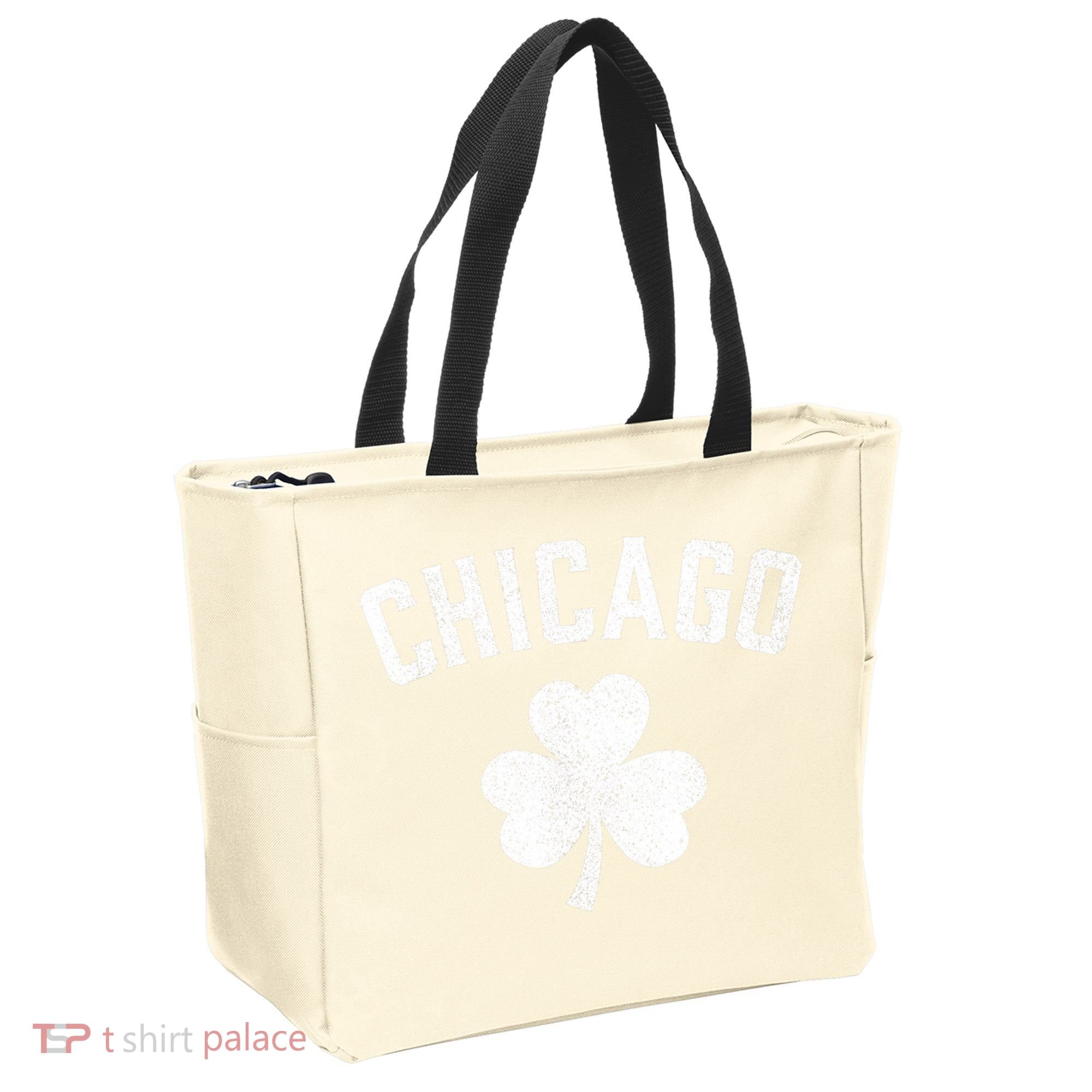 Chicago, St Patrick's day - Patty's day shamrock tee Tote Bag