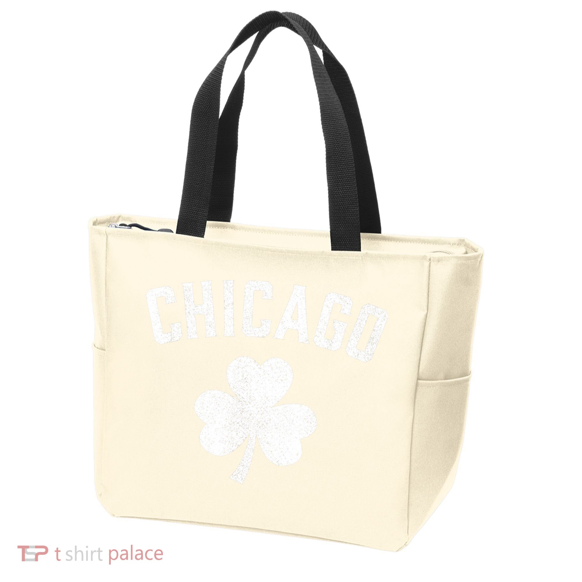 Chicago, St Patrick's day - Patty's day shamrock tee Tote Bag