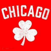 Chicago, St Patrick's day - Patty's day shamrock tee Santa Hat thumb 1