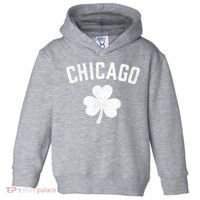 Chicago, St Patrick's day - Patty's day shamrock tee Toddler Hoodie thumb 0