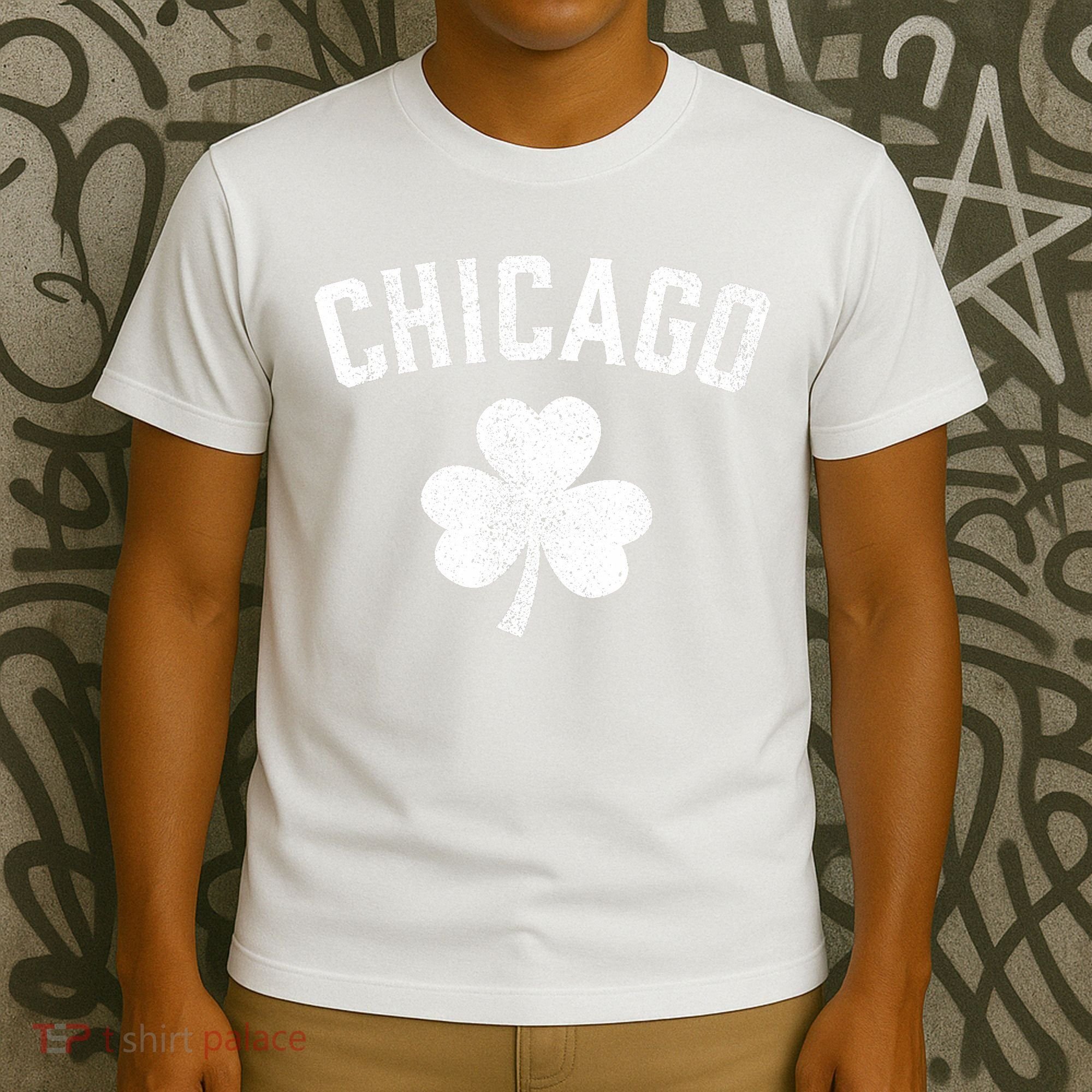Chicago, St Patrick's day - Patty's day shamrock tee T-Shirt