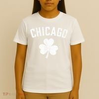 Chicago, St Patrick's day - Patty's day shamrock tee T-Shirt thumb 4