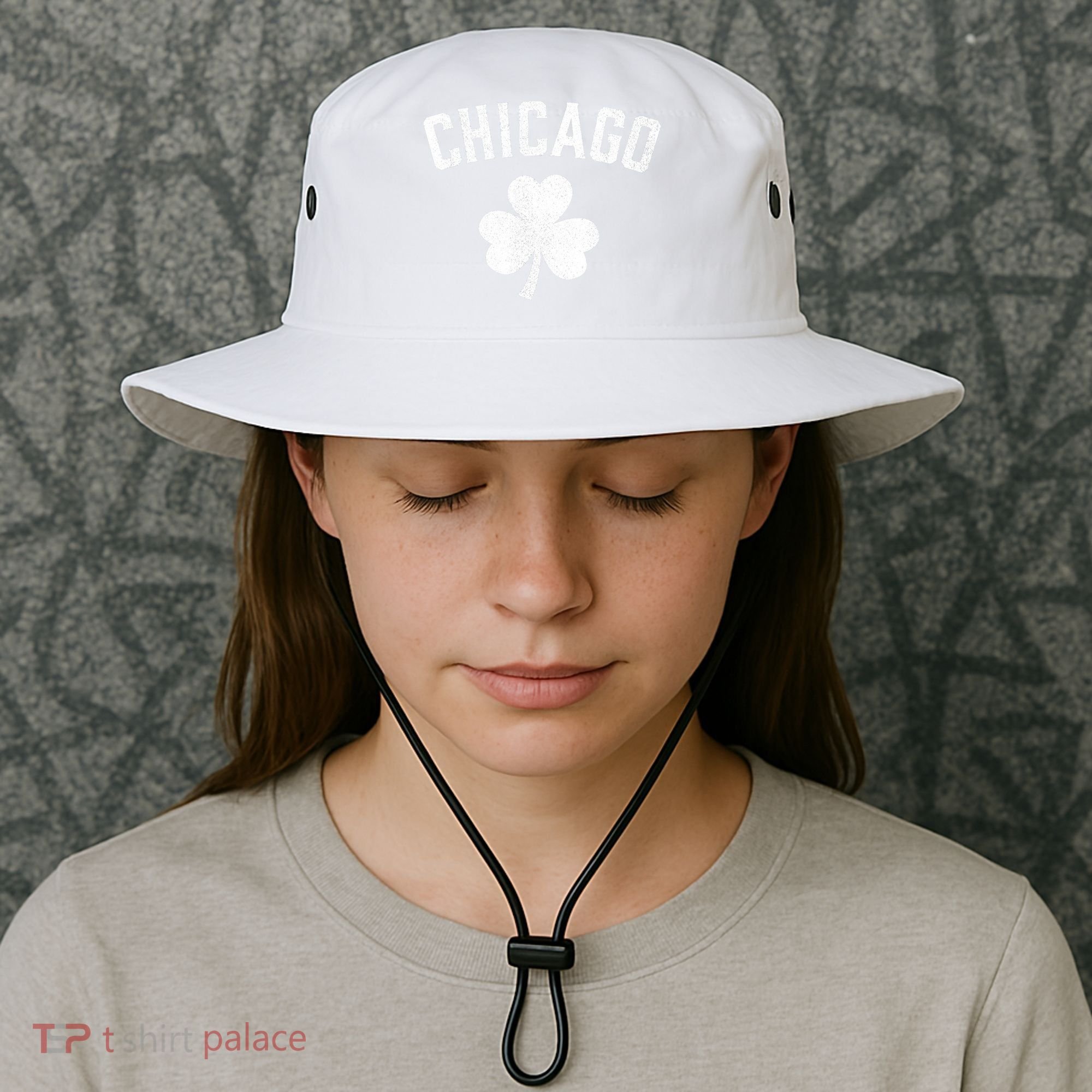 Chicago, St Patrick's day - Patty's day shamrock tee Bucket Hat