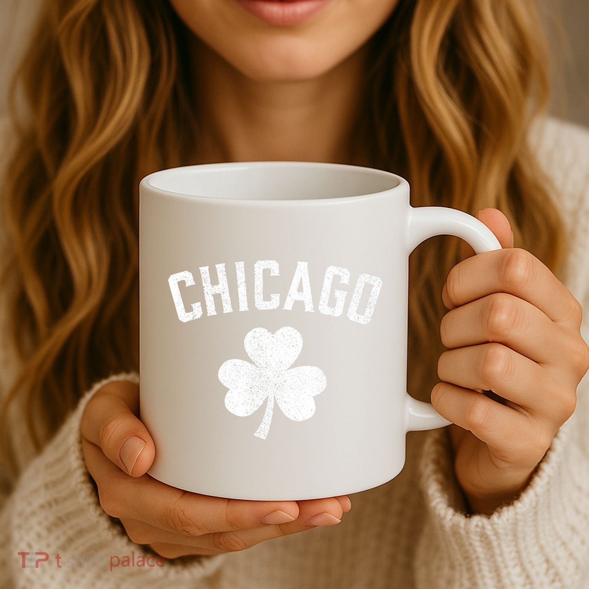 Chicago, St Patrick's day - Patty's day shamrock tee Coffee Mug
