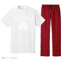 Chicago, St Patrick's day - Patty's day shamrock tee Pajama Set thumb 0