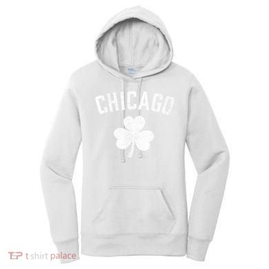 Chicago, St Patrick's day - Patty's day shamrock tee Women's Hoodie